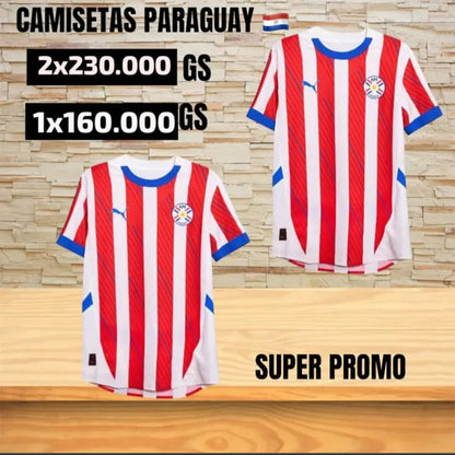 Promo dos Camaisetas de la Albirroja con el logo Bordado