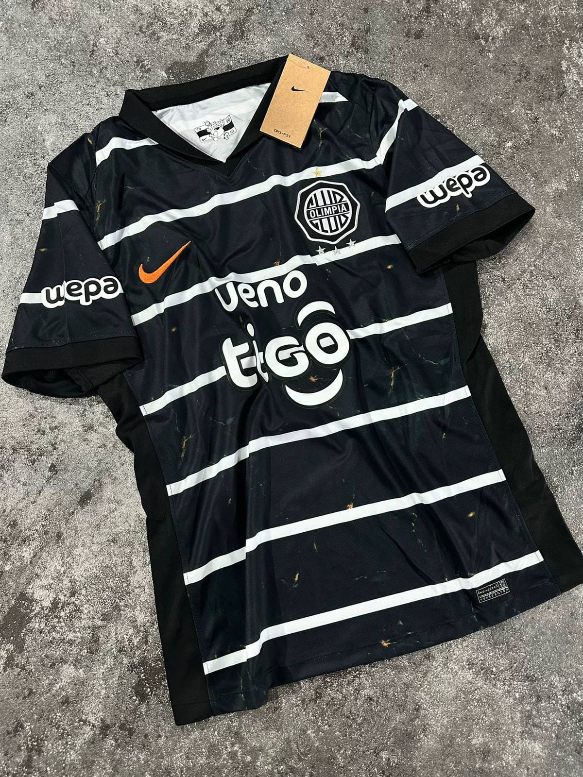 Camiseta de Olimpia Calidad Premium Tailandesa